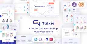 Talkie聊天机器人IT初创企业WordPress主题V1.1.5