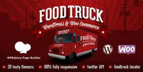 FoodCar汉堡餐车和移动快餐店WordPress主题V6.0