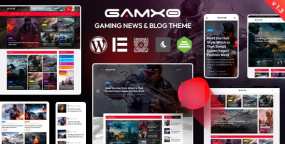 Gamxo汉化版_游戏新闻资讯门户网站WordPress主题