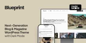 Blueprint下一代博客和杂志网站WordPress主题