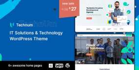 Technum高新技术企业和IT方案WordPress主题V1.0.4