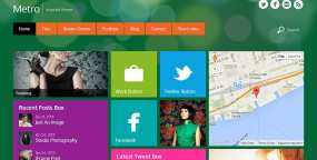 Themify Metro风格布局作品集博客网站WordPress主题V5.6.4