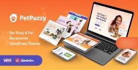 PetPuzzy宠物用品在线销售平台WooCommerce主题
