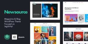 Newsource 2.1_多概念博客杂志网站WordPress主题