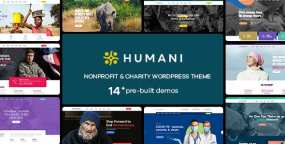 Humani破解版非营利和慈善组织网站WordPress主题