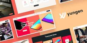 Yungen(v1.0.12)网页和广告设计机构网站WordPress主题
