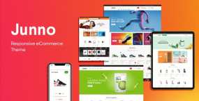 Junno运动鞋化妆品跨境电商WooCommerce主题
