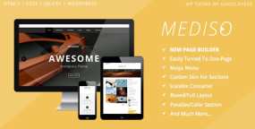 Mediso(v1.4.0)企业/单页和博客网站WordPress主题