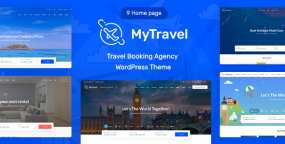 MyTravel WordPress主题_旅游和酒店预订网站模板