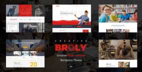 Broly创意多行业企业建站WordPress主题V1.1.3