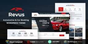 Revus汉化版v4.0_汽车经销商和汽车租赁WordPress主题