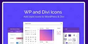 WP and Divi Icons Pro主题图标库WordPress插件