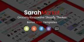 SarahShop分段式跨境电商购物商城网站Shopify主题V2.0.0