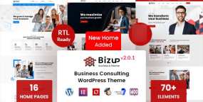 Bizup(v2.1.8)含16首页多领域商务咨询机构WordPress主题