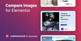 Comparimager图片变更前后对比Elementor组件V1.0.0