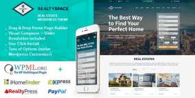 Realtyspace房地产中介和交易平台WordPress主题V1.5.1