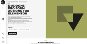 e-Addons e-ProForm Actions表单提交附加操作Elementor组件V2.1.6
