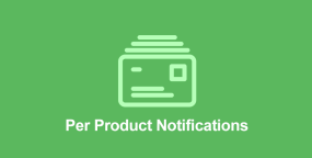 Per Product Notifications Addon卖家销售通知EDD组件V1.2.4
