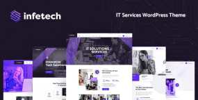 Infetech WordPress主题_互联网IT服务企业网站模板