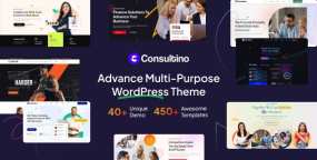 Consultino高性能响应式多功能WordPress主题V1.0