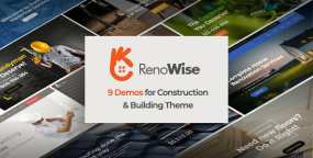 RenoWise(v1.2.1)含9组演示建筑勤杂工网站WordPress主题