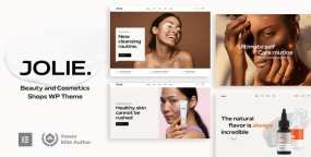 Jolie WordPress主题_美容化妆品电商网站模板