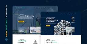 WordPress主题Axial工业能源和建筑公司建站模板V1.0