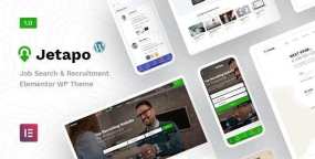 Jetapo移动端优化求职招聘门户网站WordPress主题V1.2.0