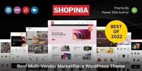 Shopinia多商户多用途网络购物平台WordPress主题V1.0