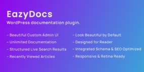 EazyDocs Pro汉化版_WordPress知识库文档设计插件