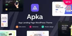 Apka(v1.14)应用软件APP推广落地页WordPress主题