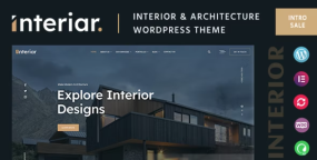 Interiar现代室内设计企业网站WordPress主题