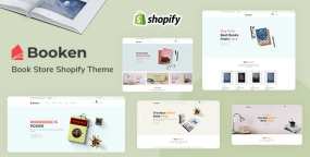 Booken书店书城和电子书籍销售商城Shopify主题V1.0.2