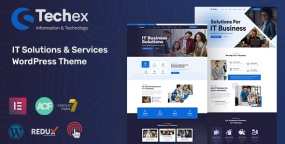 WordPress主题Techex高科技公司IT解决方案建站模板