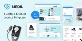 Medil含12组演示医疗保健机构网站Joomla 4主题V1.0