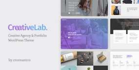 Creative Lab(v1.2.8)开发设计机构案例网站WordPress主题
