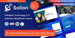 Solion(v2.5)高科技项目&IT解决方案WordPress主题