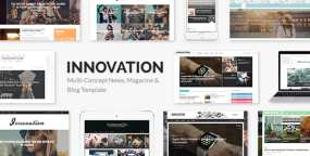 INNOVATION(v6.3)多概念新闻网站模板WordPress主题