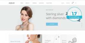 Jewelry珠宝销售网上商店Prestashop主题V2.1.6