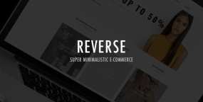 WordPress主题Reverse 3.1 极简风服装女装跨境电商网站