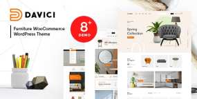 Davici汉化版|家具装饰品跨境电商销售网站WordPress主题