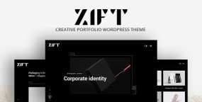 WordPress主题Zift 1.0 设计师开发员作品集网站模板