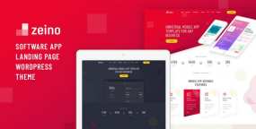 WordPress主题Zeino 1.0 应用APP软件推广落地页网站模板