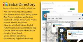 Sabai Directory商业分类目录列表WordPress插件V1.4.18