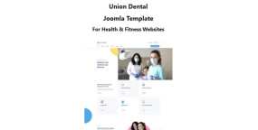 Union Dental | Joomla医疗保健网站Yootheme模板Quickstart 3.x