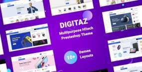 Leo Digitaz高科技数码电子产品跨境电商Prestashop主题V1.7.8.7