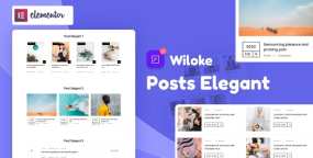 Wiloke Post Elegant Addon博客文章编辑器Elementor组件V1.0.17
