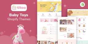 Titoo儿童玩具童装店跨境电商独立站Shopify主题V1.1