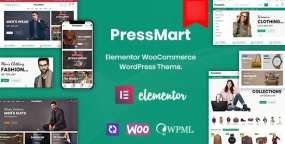 PressMart破解版v1.2.21 | 时装家具化妆品销售网站WordPress主题