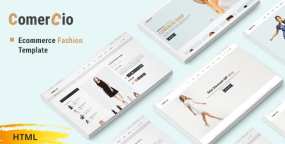 Comercio时装在线销售商城HTML5网站模板V1.1